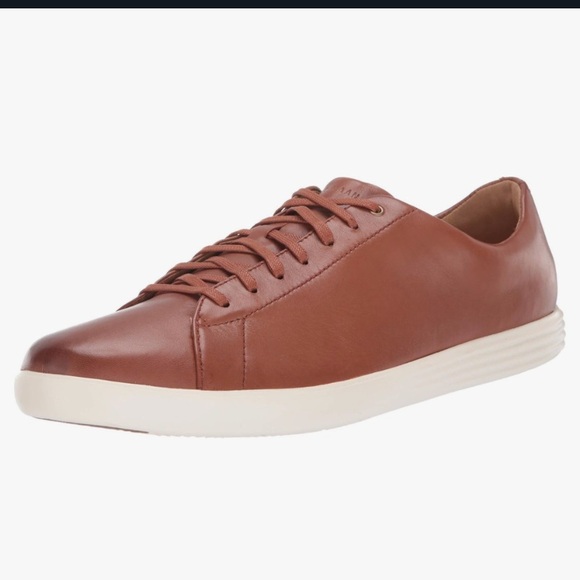 Cole Haan Grand CrossCourt lace up leather sneaker. Never been worn - Picture 1 of 5